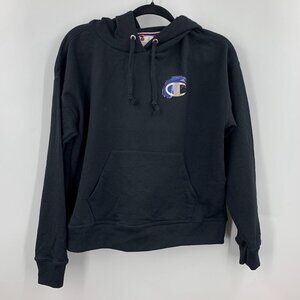 Champion Women's Fleece Logo Pullover Cotton Long Sleeve Hoodie Size S NWT‎